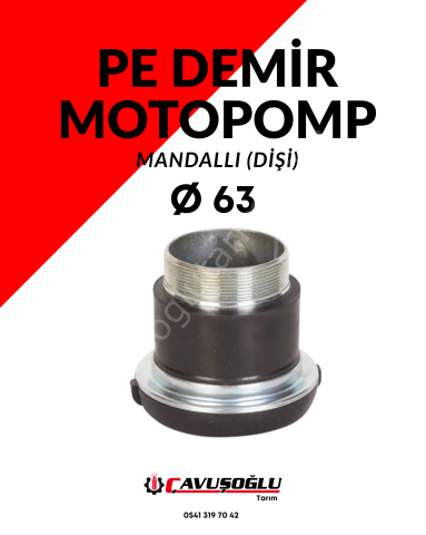 Ø 63 YİVLİ MOTOPOMP DİŞİ