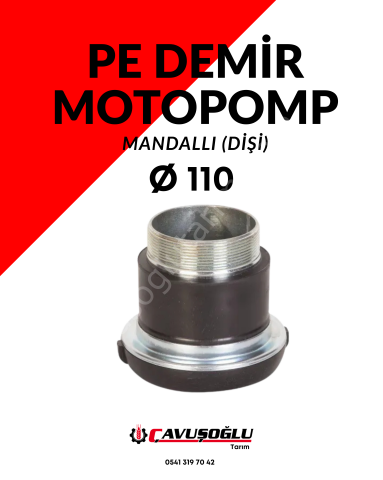 Ø 110 YİVLİ MOTOPOMP DİŞİ