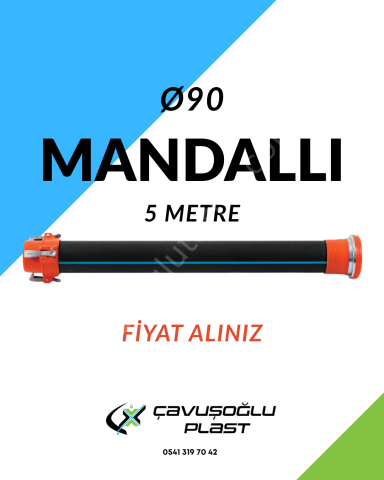 Ø 90/5M ÇAVUŞOĞLU PLAST PE100 BORU