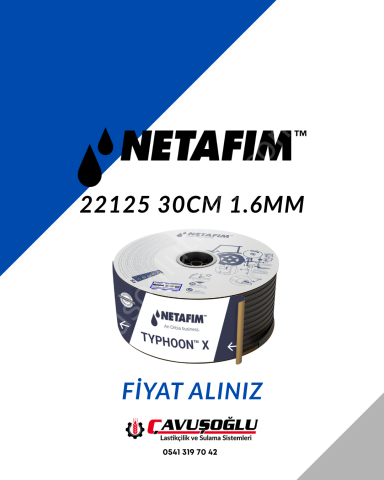NETAFİM 22125 30CM 1.6MM TYPHOON X