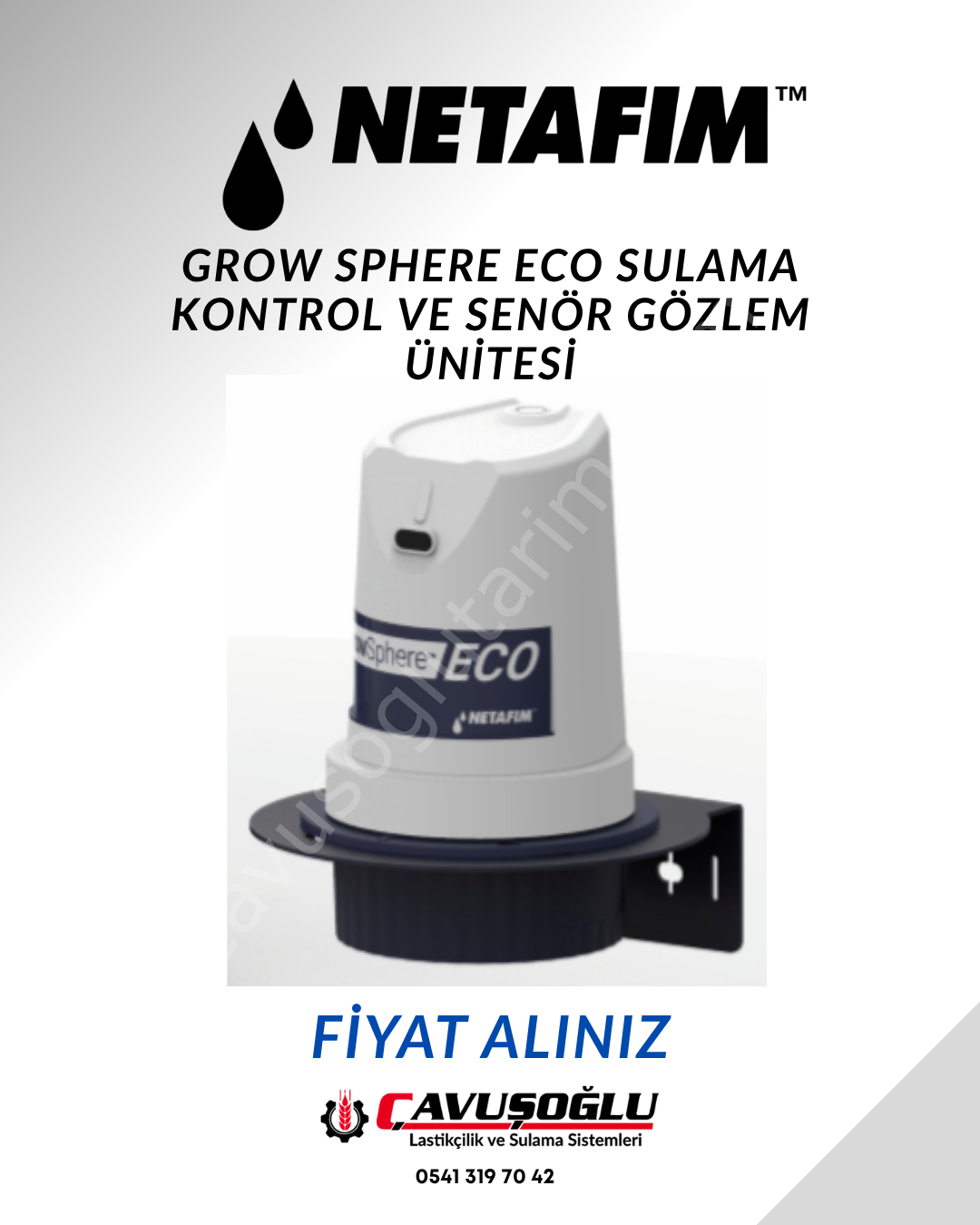 GROW SPHERE ECO SULAMA KONTROL VE SENÖR GÖZLEM ÜNİTESİ NETAFİM